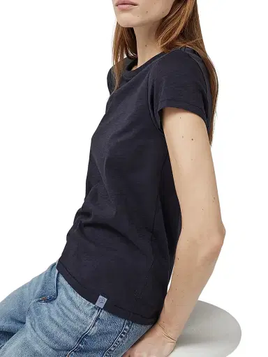 rag & bone Women's The Slub Cotton T-Shirt - Salute - Size XS | Thumbnail 6