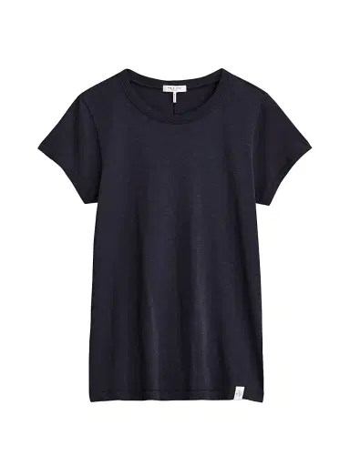 rag & bone Women's The Slub Cotton T-Shirt - Salute - Size XS | Thumbnail 1