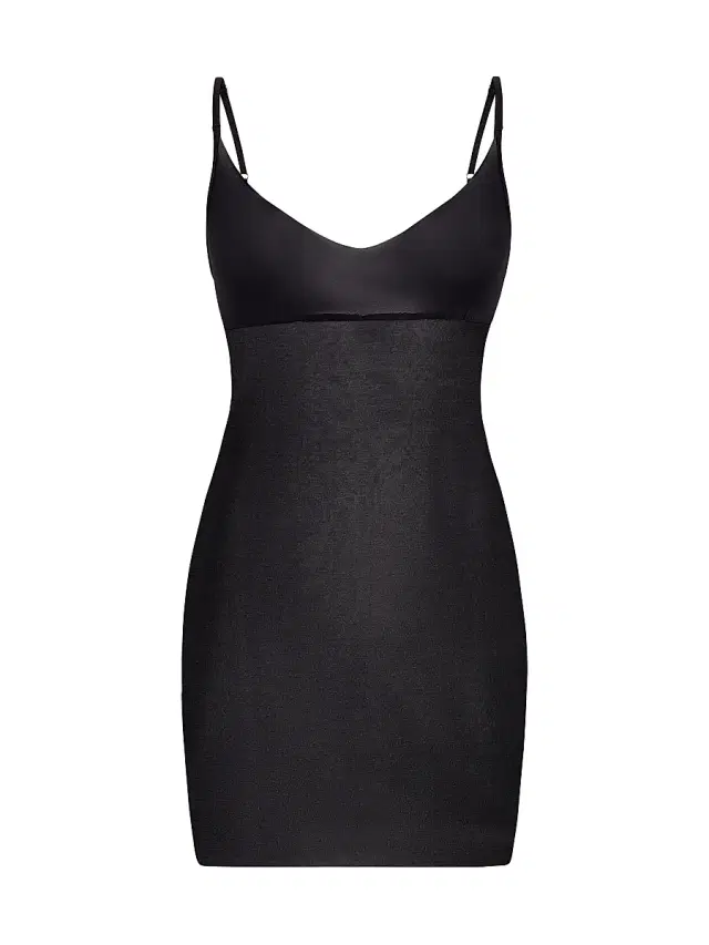Commando Women's Featherlight Control Full Slip - Black