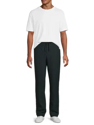 Vince Men's Peached Face Jersey Crewneck T-Shirt - Optic White - Size XXL | Thumbnail 2