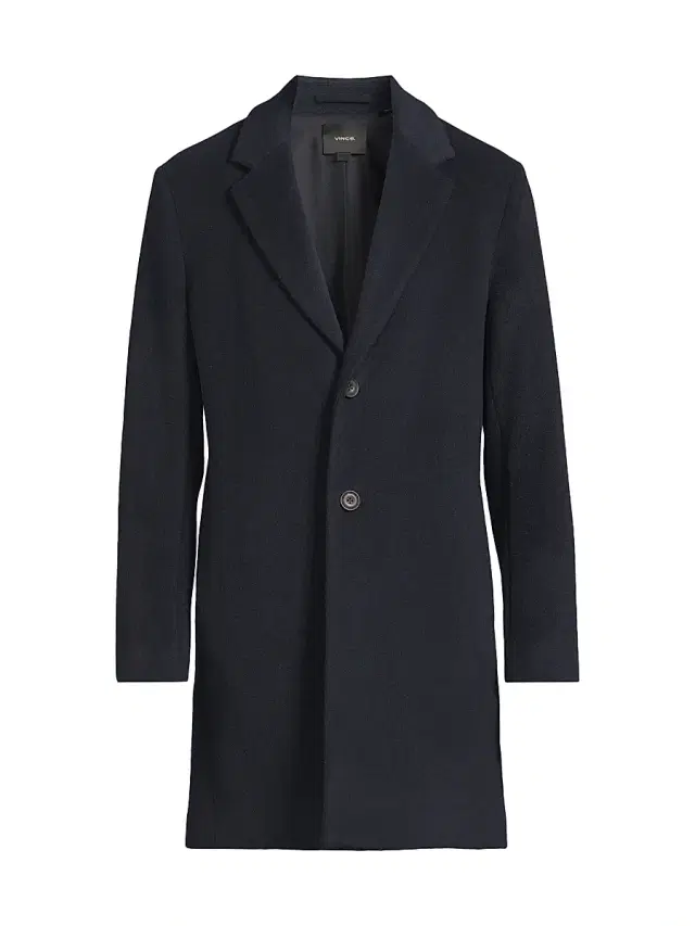 Men's Notch Lapel Wool-Blend Coat - Coastal