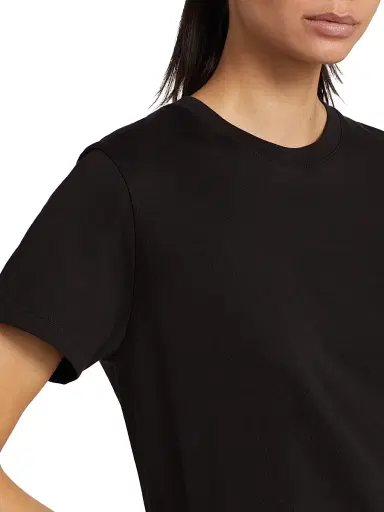 Vince Women's Crewneck Pima Cotton T-Shirt | Thumbnail 6