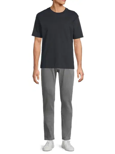 Vince Men's Peached Face Jersey Crewneck T-Shirt - Coastal - Size XXL | Thumbnail 2 Vince Men's Peached Face Jersey Crewneck T-Shirt - Coastal - Size XXL | Thumbnail 2