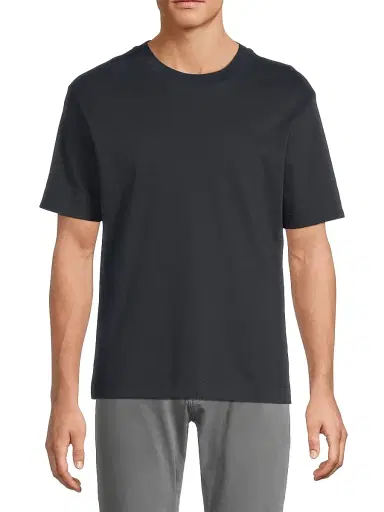 Vince Men's Peached Face Jersey Crewneck T-Shirt - Coastal - Size XXL | Thumbnail 3 Vince Men's Peached Face Jersey Crewneck T-Shirt - Coastal - Size XXL | Thumbnail 3