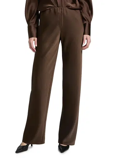 Vince Women's Colette High-Rise Fluid Satin Bias Pants | Thumbnail 3 Vince Women's Colette High-Rise Fluid Satin Bias Pants | Thumbnail 3
