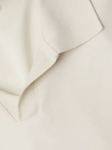 Vince Men's Milano Johnny Collar Shirt - Bone - Size XXL | Thumbnail 6 Vince Men's Milano Johnny Collar Shirt - Bone - Size XXL | Thumbnail 6