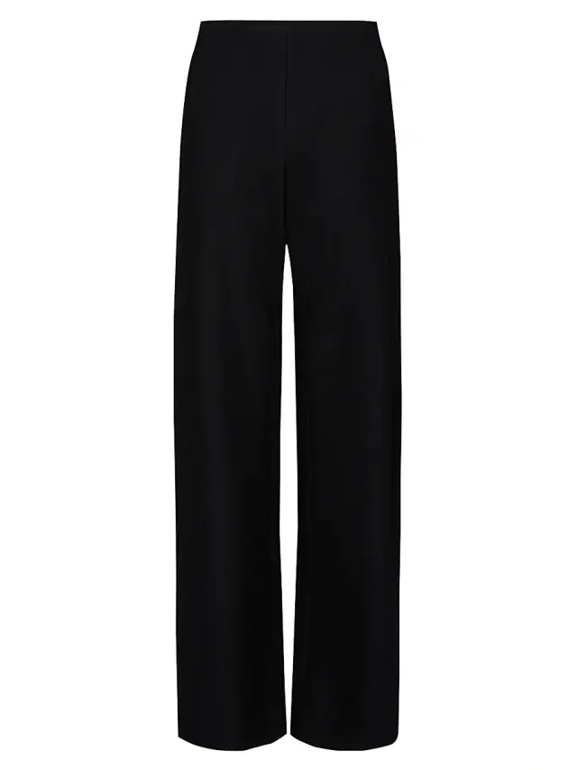 Vince Women's Wool-Blend High-Rise Pants - Black