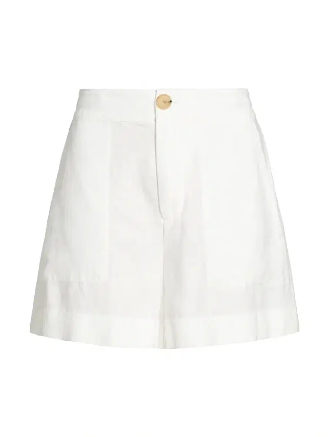 Vince Women's Mid-Rise Hemp Shorts - Off White
