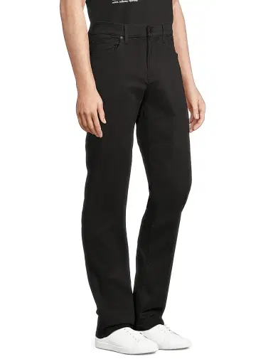 7 For All Mankind Men's Slimmy Clean Pocket Jeans - Black | Thumbnail 4 7 For All Mankind Men's Slimmy Clean Pocket Jeans - Black | Thumbnail 4