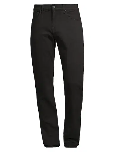 7 For All Mankind Men's Slimmy Clean Pocket Jeans - Black | Thumbnail 1 7 For All Mankind Men's Slimmy Clean Pocket Jeans - Black | Thumbnail 1