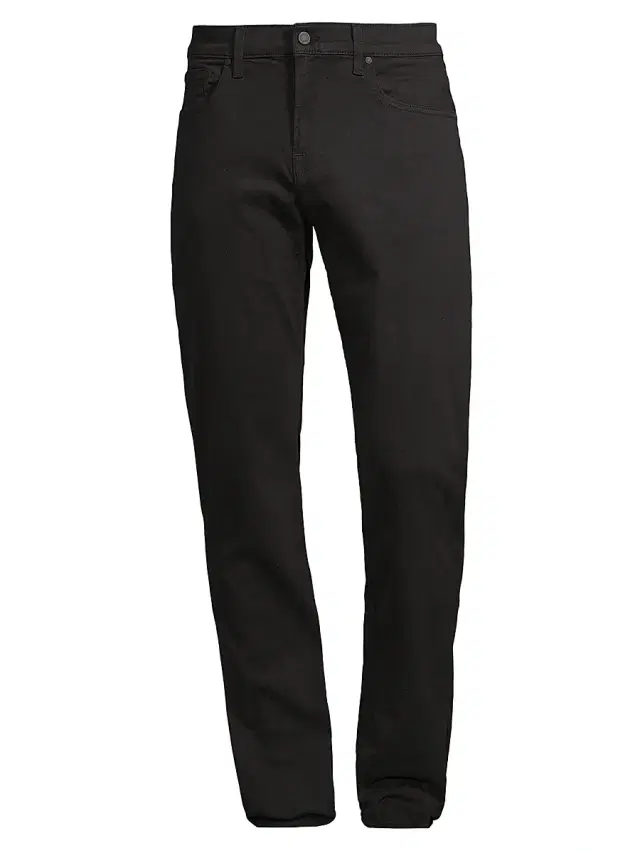 7 For All Mankind Men's Slimmy Clean Pocket Jeans - Black