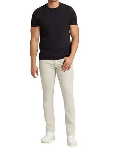 Frame Men's L'Homme Slim-Fit Jeans - Milk Beige - Size 42 | Thumbnail 2