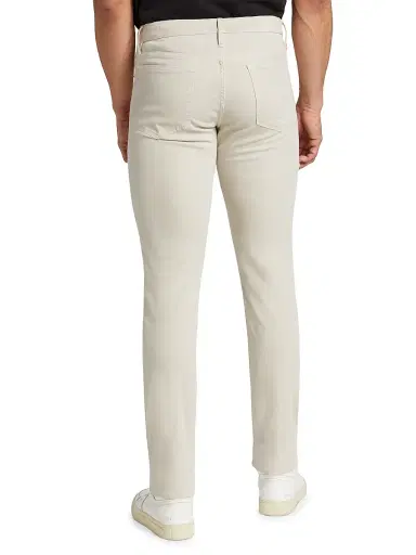 Frame Men's L'Homme Slim-Fit Jeans - Milk Beige - Size 42 | Thumbnail 5