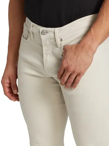 Frame Men's L'Homme Slim-Fit Jeans - Milk Beige - Size 42 | Thumbnail 6