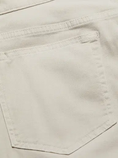 Frame Men's L'Homme Slim-Fit Jeans - Milk Beige - Size 42 | Thumbnail 7