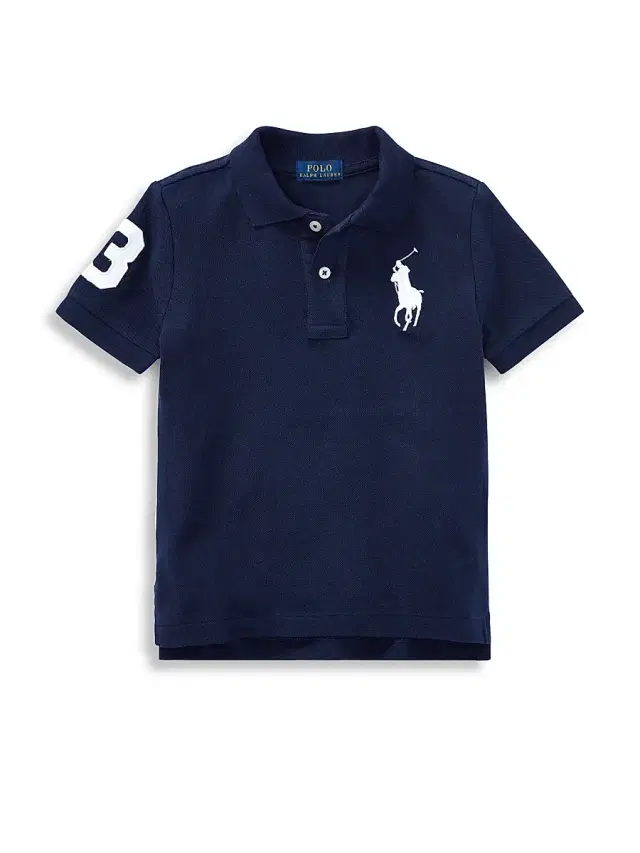 Polo Ralph Lauren Big Pony Cotton Mesh Polo - Navy
