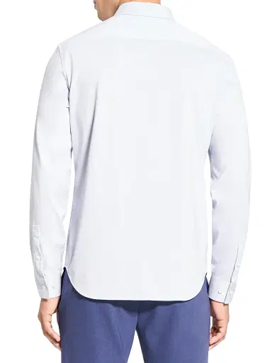 Theory Men's Sylvain Structure Knit Shirt | Thumbnail 3 Theory Men's Sylvain Structure Knit Shirt | Thumbnail 3