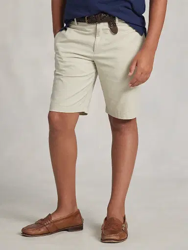 Polo Ralph Lauren Little Boy's Straight-Fit Stretch Twill Shorts - Basic Sand - Size 3 | Thumbnail 2