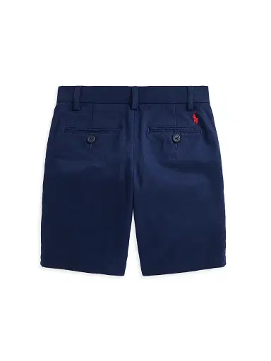 Polo Ralph Lauren Little Boy's Straight-Fit Stretch Twill Shorts - Aviator Navy - Size 3 | Thumbnail 2
