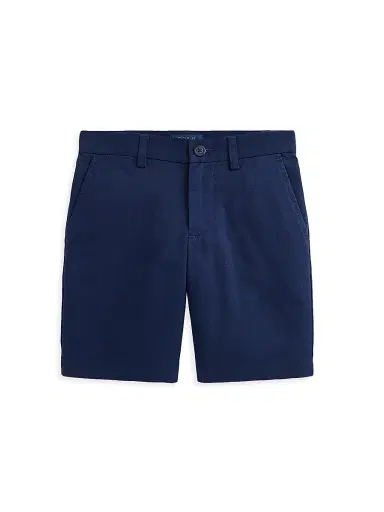 Polo Ralph Lauren Little Boy's Straight-Fit Stretch Twill Shorts - Aviator Navy - Size 3 | Thumbnail 1