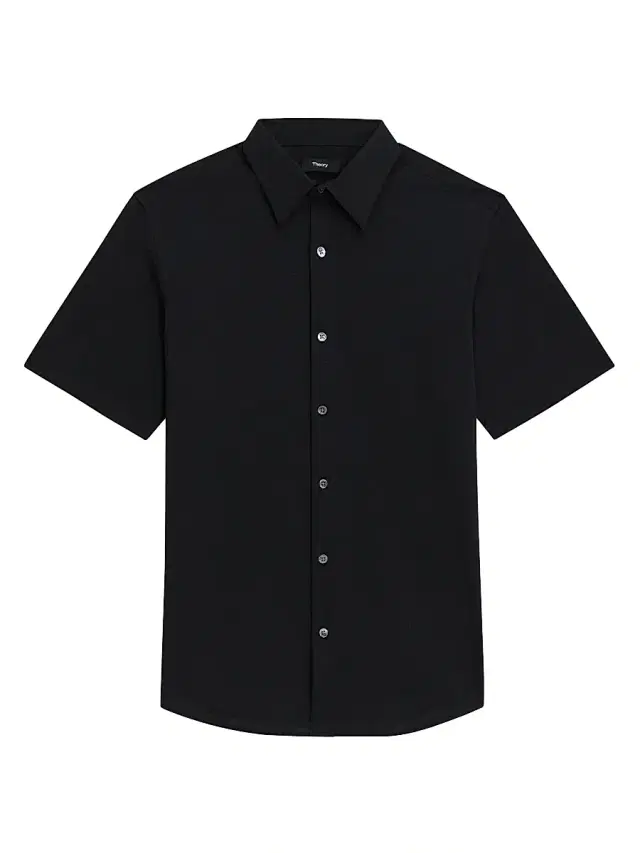 Theory Men's Irving Cotton-Blend Shirt - Black