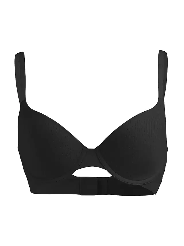 Wolford Women's Beauty Cotton Demi Underwire Bra - Black