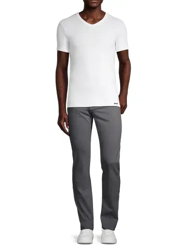 7 For All Mankind Men's Slimmy Clean Pocket Jeans - Gunmetal | Thumbnail 2 7 For All Mankind Men's Slimmy Clean Pocket Jeans - Gunmetal | Thumbnail 2