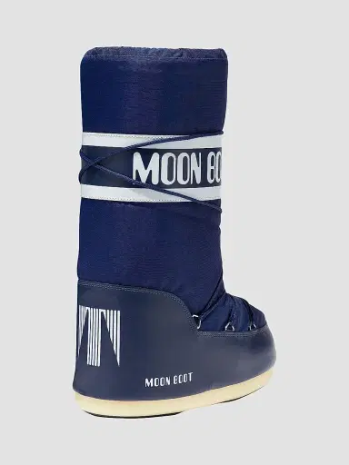Moon Boot Men's Unisex Icon Nylon Boots - Blue - Size 11.5 | Thumbnail 2 Moon Boot Men's Unisex Icon Nylon Boots - Blue - Size 11.5 | Thumbnail 2