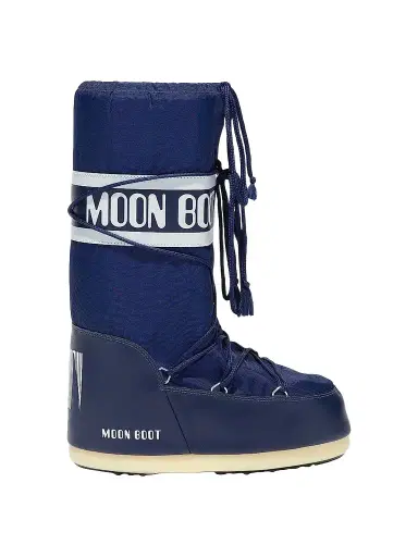 Moon Boot Men's Unisex Icon Nylon Boots - Blue - Size 11.5 | Thumbnail 1 Moon Boot Men's Unisex Icon Nylon Boots - Blue - Size 11.5 | Thumbnail 1