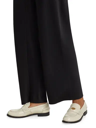 Vince Women's Colette High-Rise Fluid Satin Bias Pants | Thumbnail 6 Vince Women's Colette High-Rise Fluid Satin Bias Pants | Thumbnail 6