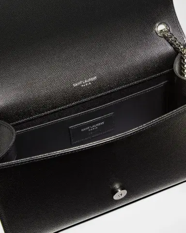 Saint Laurent Kate Medium YSL Crossbody Bag in Grained Leather | Thumbnail 3 Saint Laurent Kate Medium YSL Crossbody Bag in Grained Leather | Thumbnail 3