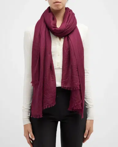 Sofia Cashmere Lightweight Cashmere Scarf | Thumbnail 2