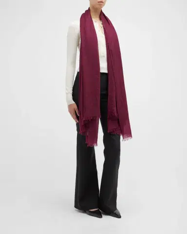 Sofia Cashmere Lightweight Cashmere Scarf | Thumbnail 3