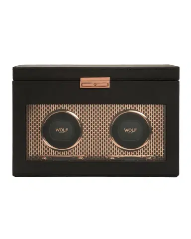 WOLF Axis Double Watch Winder with Storage | Thumbnail 1