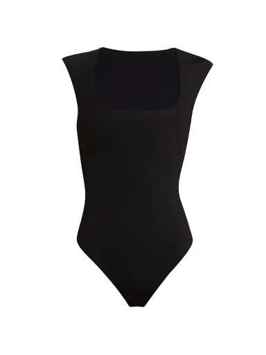 Commando Women's Neoprene Cap-Sleeve Bodysuit | Thumbnail 1 Commando Women's Neoprene Cap-Sleeve Bodysuit | Thumbnail 1