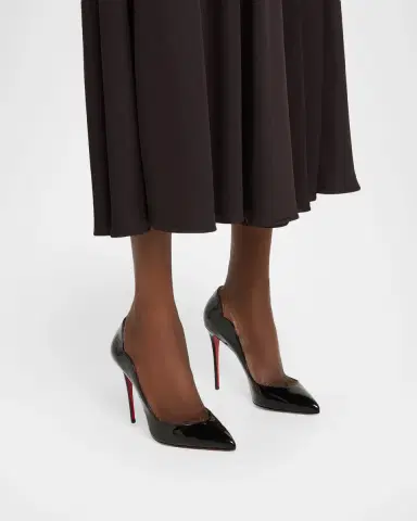 Christian Louboutin 100mm Hot Chick Patent High-Heel Pumps | Thumbnail 2 Christian Louboutin 100mm Hot Chick Patent High-Heel Pumps | Thumbnail 2