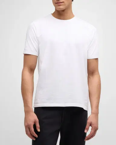 Frame Men's Heavyweight Cotton Crewneck Classic Fit T-Shirt | Thumbnail 4