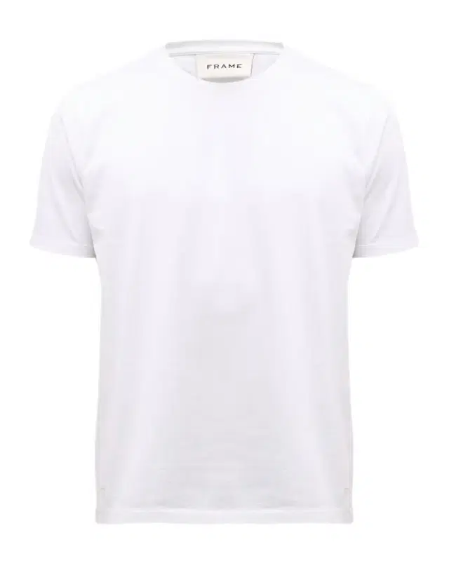 FRAME Men 's Heavyweight Cotton Crewneck Classic Fit T-Shirt