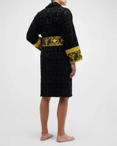 Versace Unisex Barocco Sleeve Robe | Thumbnail 3 Versace Unisex Barocco Sleeve Robe | Thumbnail 3