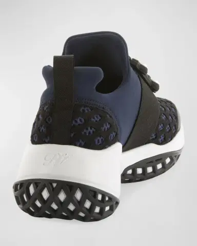 Roger Vivier Running Strass Buckle Stretch Sneakers | Thumbnail 3 Roger Vivier Running Strass Buckle Stretch Sneakers | Thumbnail 3