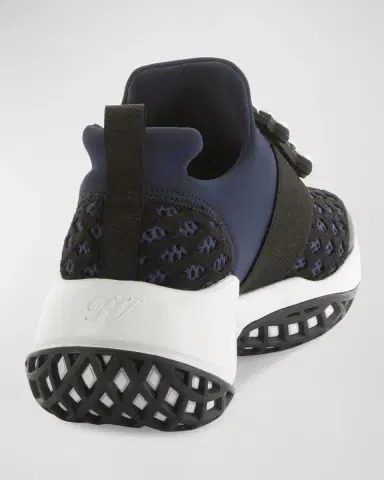 Roger Vivier Running Strass Buckle Stretch Sneakers | Thumbnail 4 Roger Vivier Running Strass Buckle Stretch Sneakers | Thumbnail 4