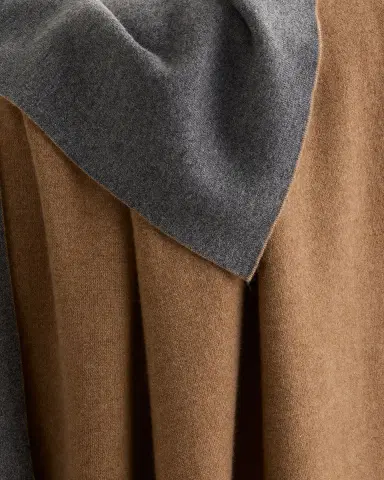 Sofia Cashmere Double-Face Cashmere Throw | Thumbnail 4