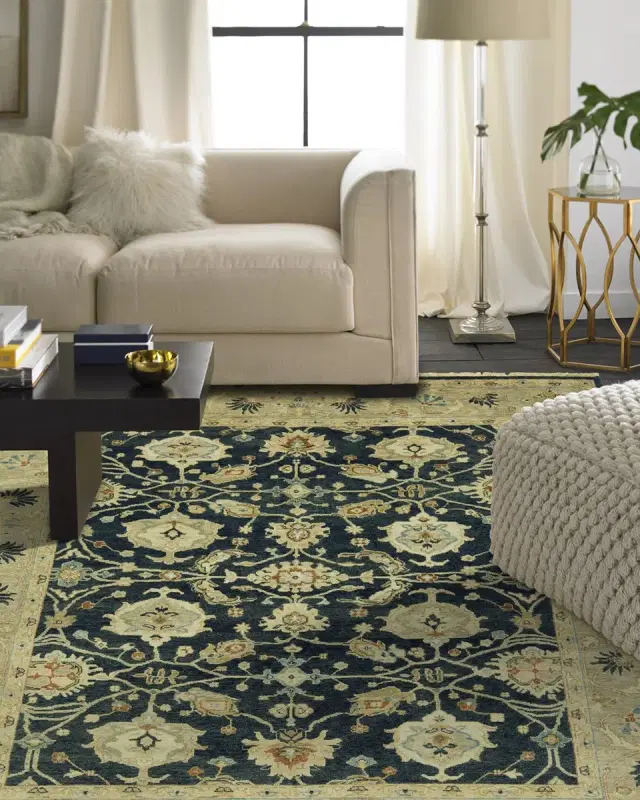 Haven & Loom Estevan Hand-Knotted Oushak Rug