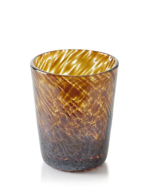 William Yeoward Crystal Vanessa Tortoise Double Old-Fashioned Glass
