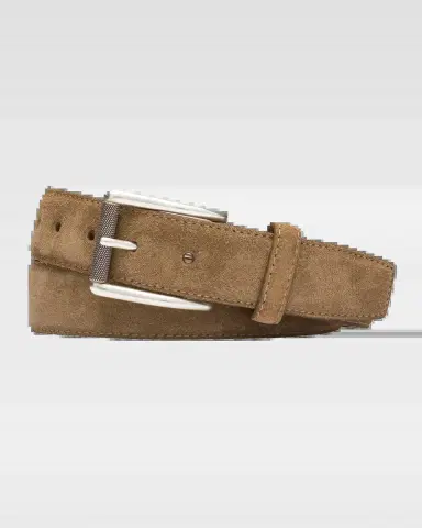 W. Kleinberg Men's Suede Belt | Thumbnail 2