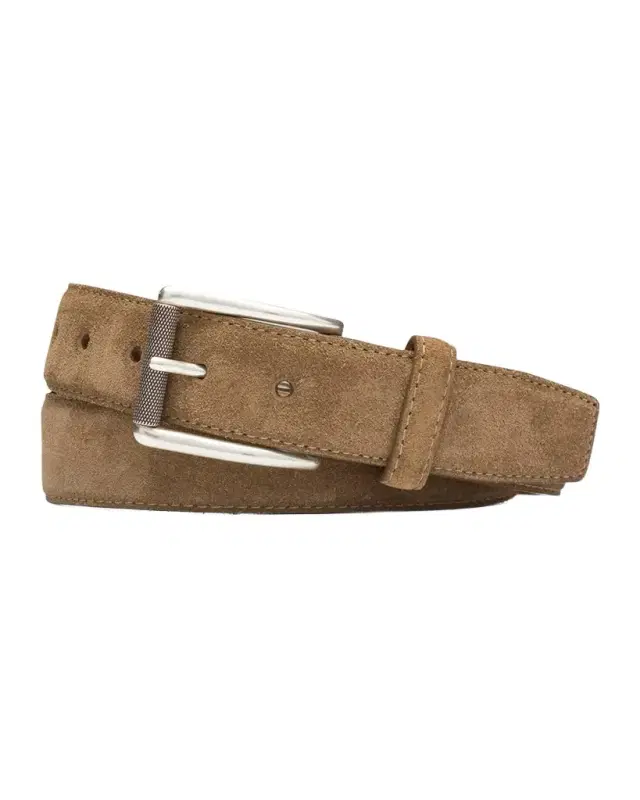 W. Kleinberg Men's Suede Belt