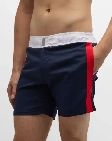 Vilebrequin Men's Merle Swim Trunks | Thumbnail 2