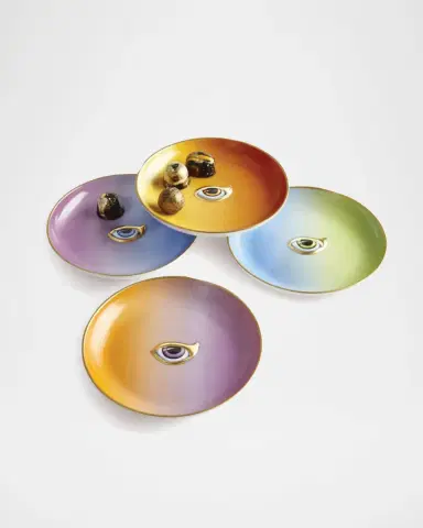 L 'Objet Lito Canape Assorted Plates, Set of 4 | Thumbnail 4