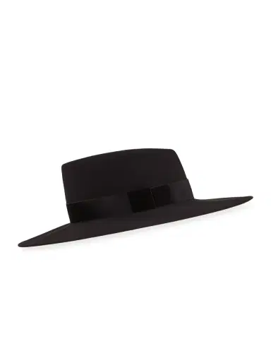 Eugenia Kim Harlowe Wool Panama Hat w/ Velvet Ribbon | Thumbnail 3 Eugenia Kim Harlowe Wool Panama Hat w/ Velvet Ribbon | Thumbnail 3