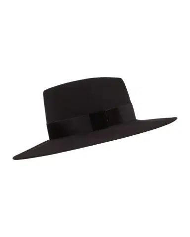 Eugenia Kim Harlowe Wool Panama Hat w/ Velvet Ribbon | Thumbnail 1 Eugenia Kim Harlowe Wool Panama Hat w/ Velvet Ribbon | Thumbnail 1